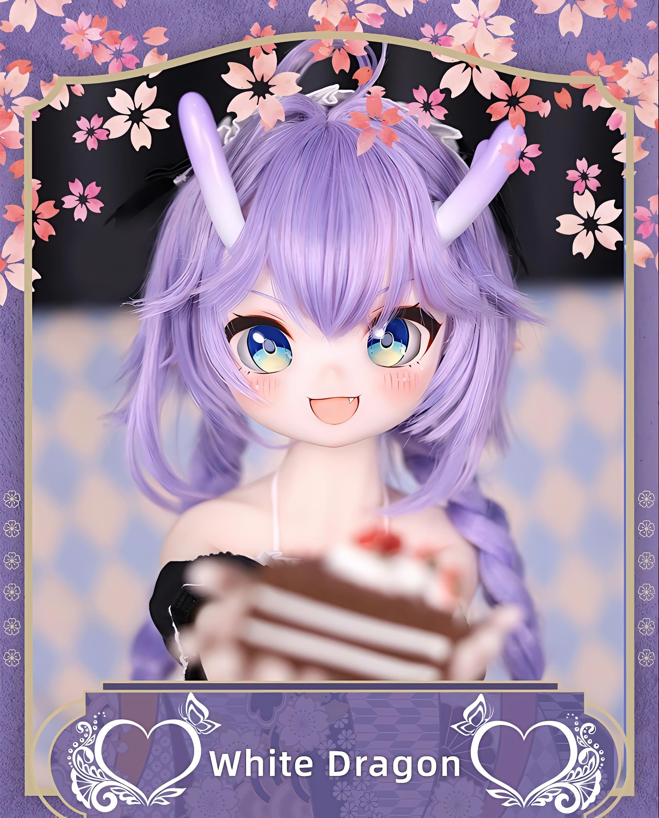 85cm Yume Doll White Dragon Premium Fantasy Anime Silicone Doll